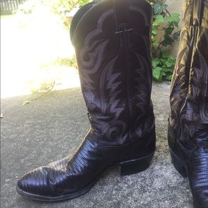Men's Lizard Skin Boots